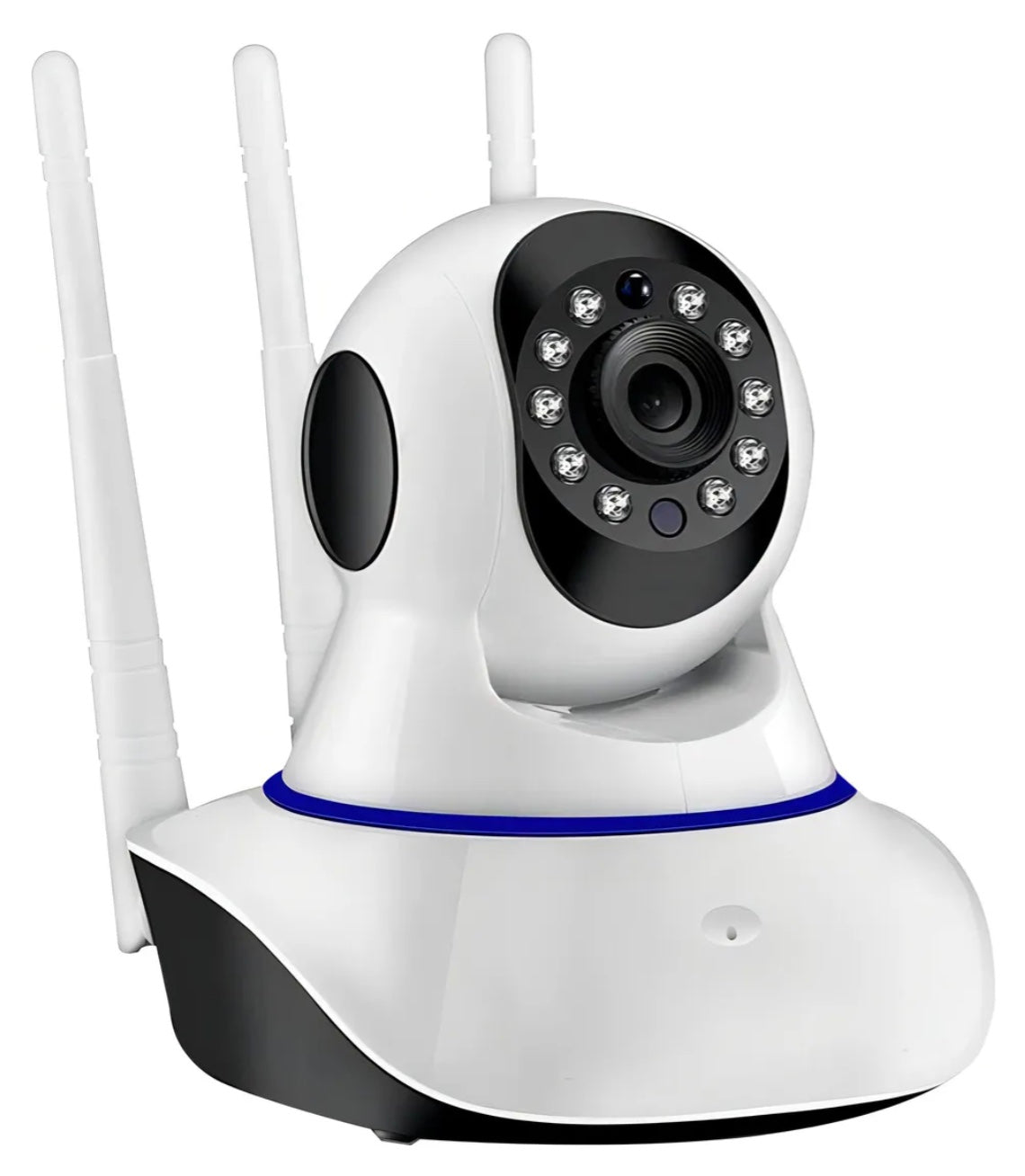 CÁMARA DE SEGURIDAD 360° – 3 ANTENAS WIFI HD