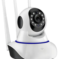 CÁMARA DE SEGURIDAD 360° – 3 ANTENAS WIFI HD